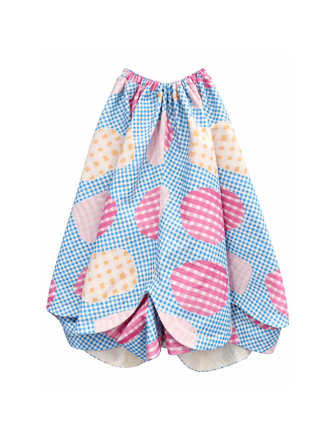CDG TAO Saxe/Pink Gingham Pants