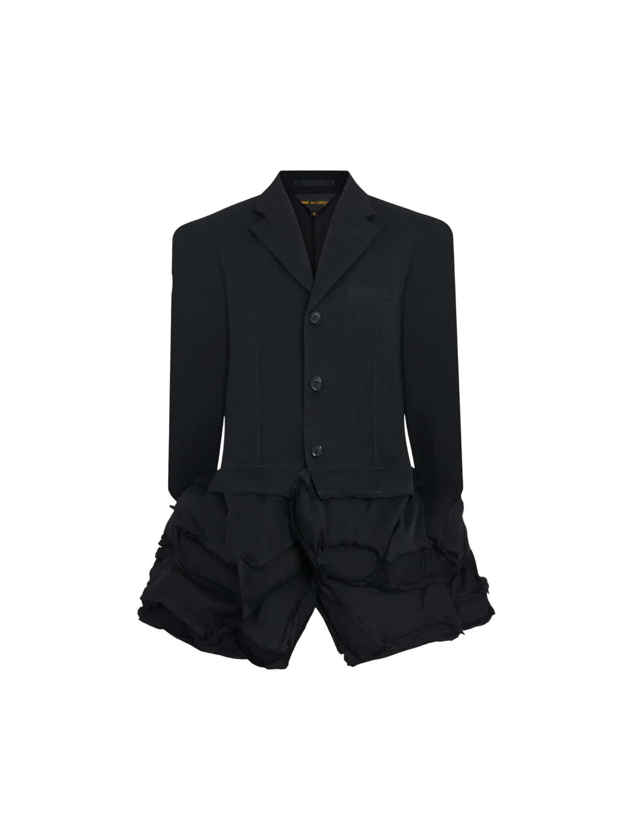 Comme Des Garçons Black Tulle Jacket