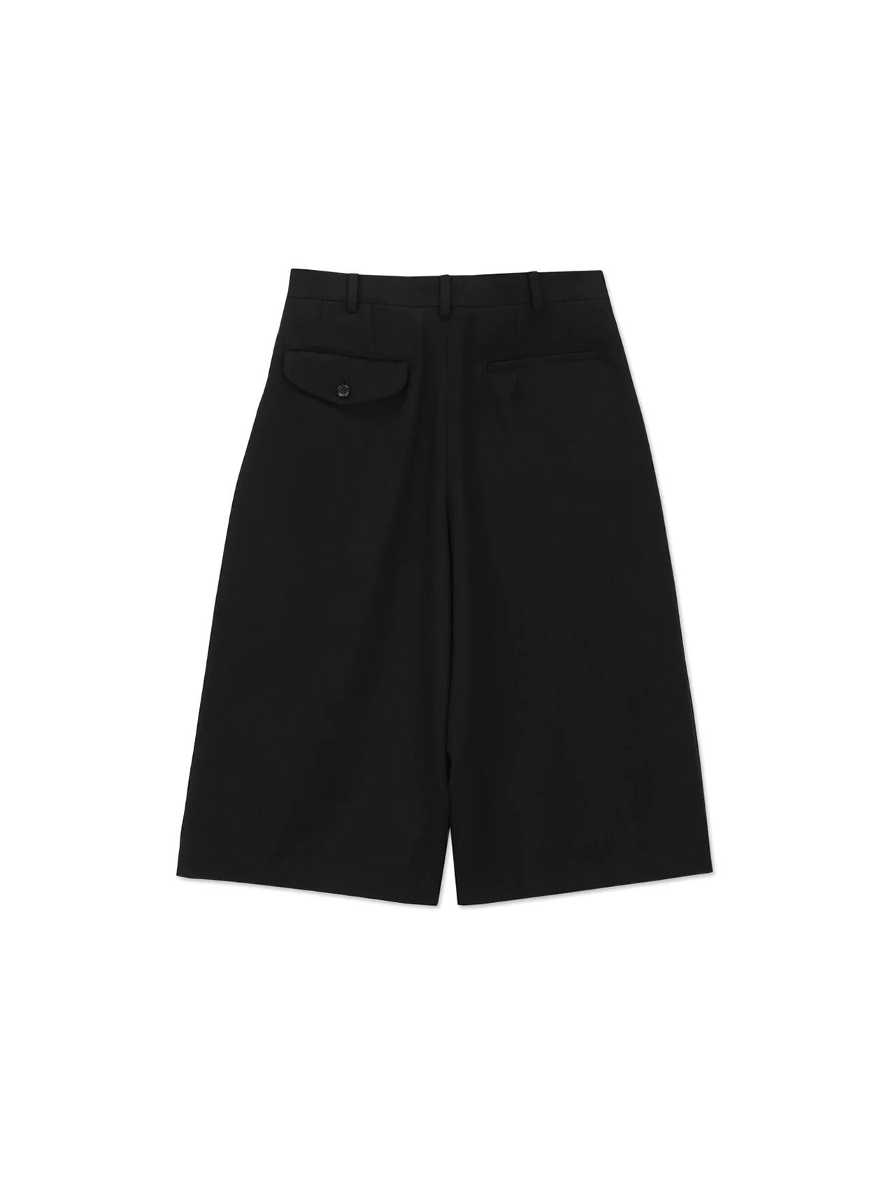 CDG CDG Black Pleated Skirt Front Pants