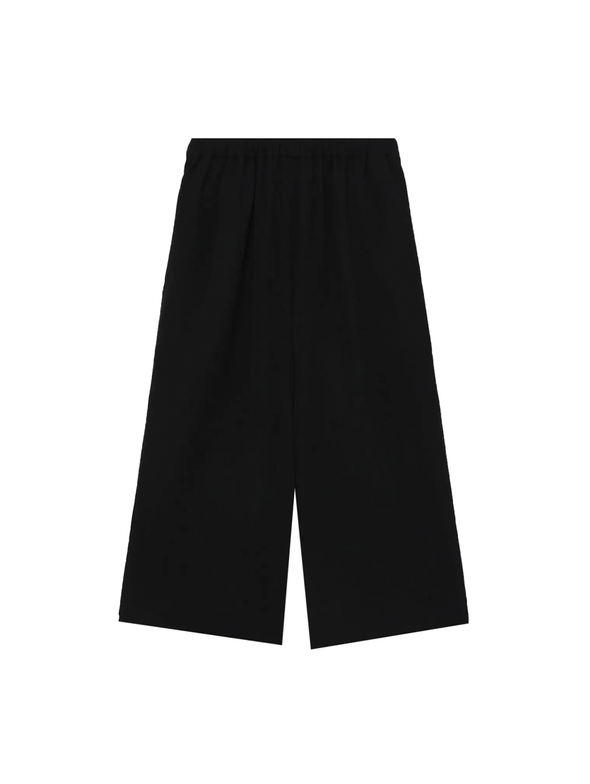 CDG CDG Black Cropped Wide Leg Pants
