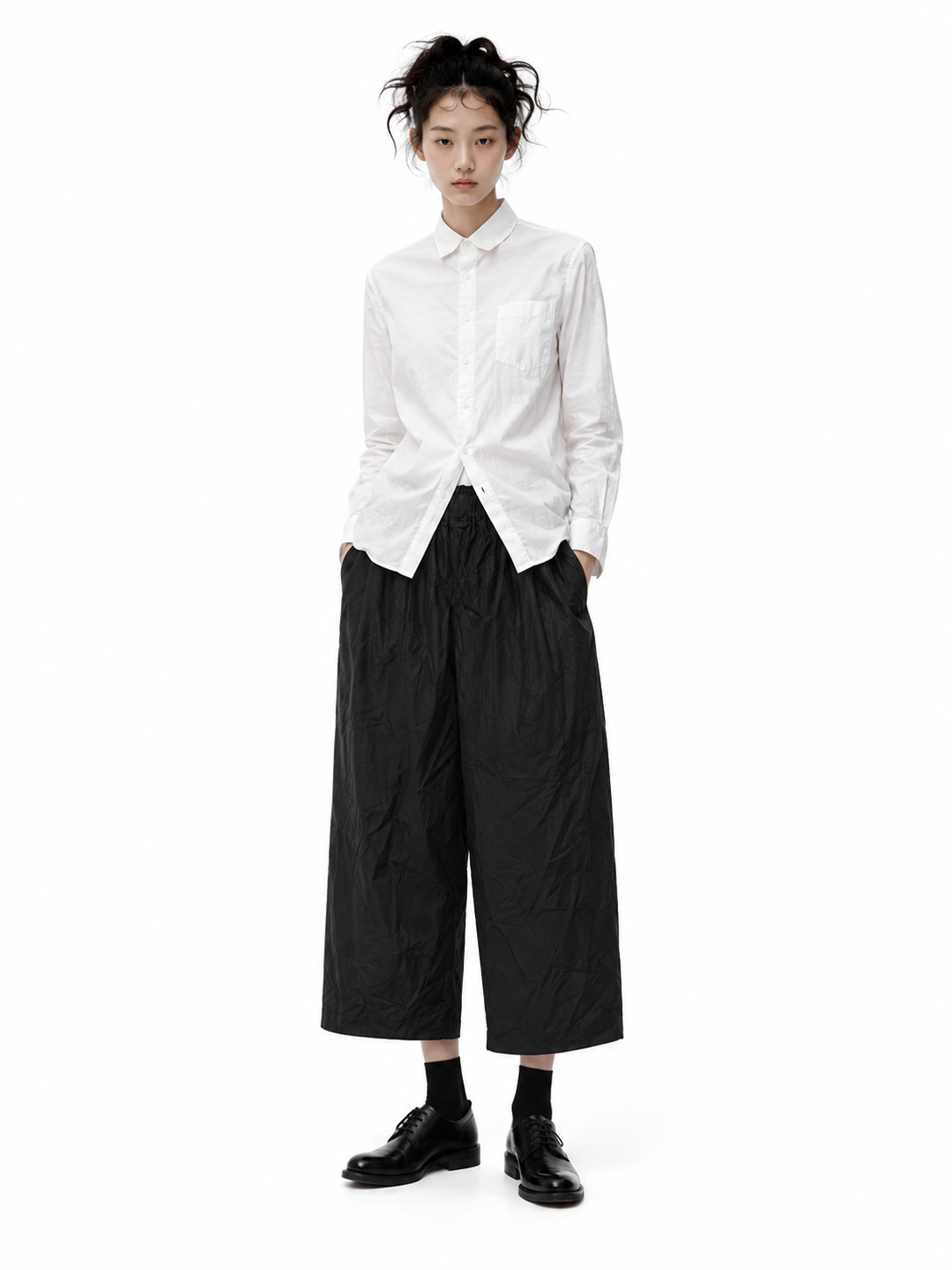 CDG CDG Black Wide Pants