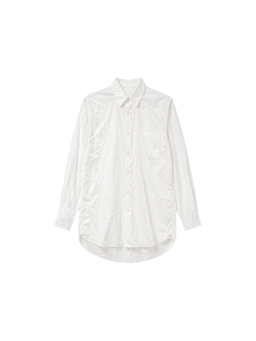 CDG CDG White Midi Shirt