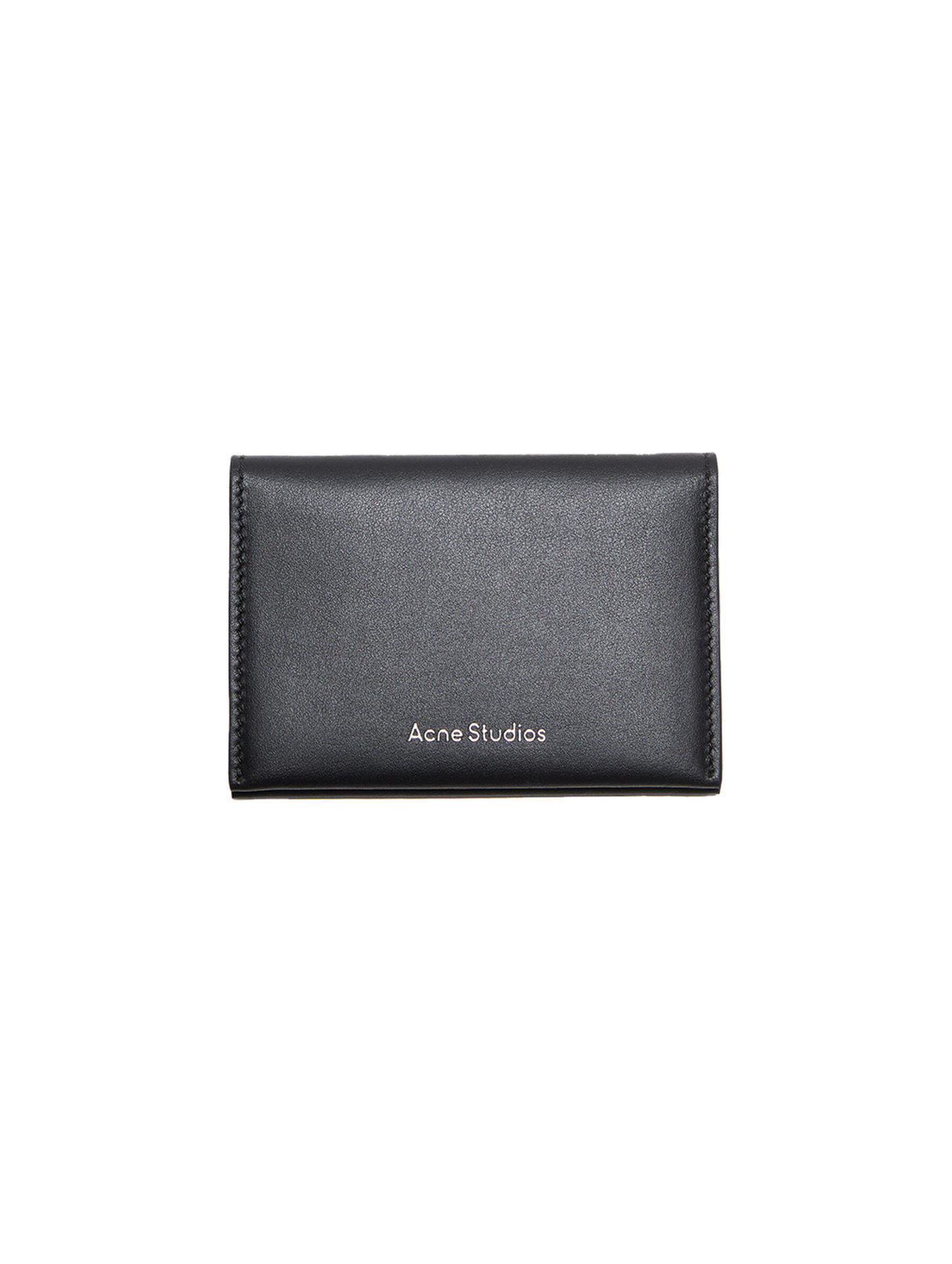 Acne Studios Black Folded Leather Wallet