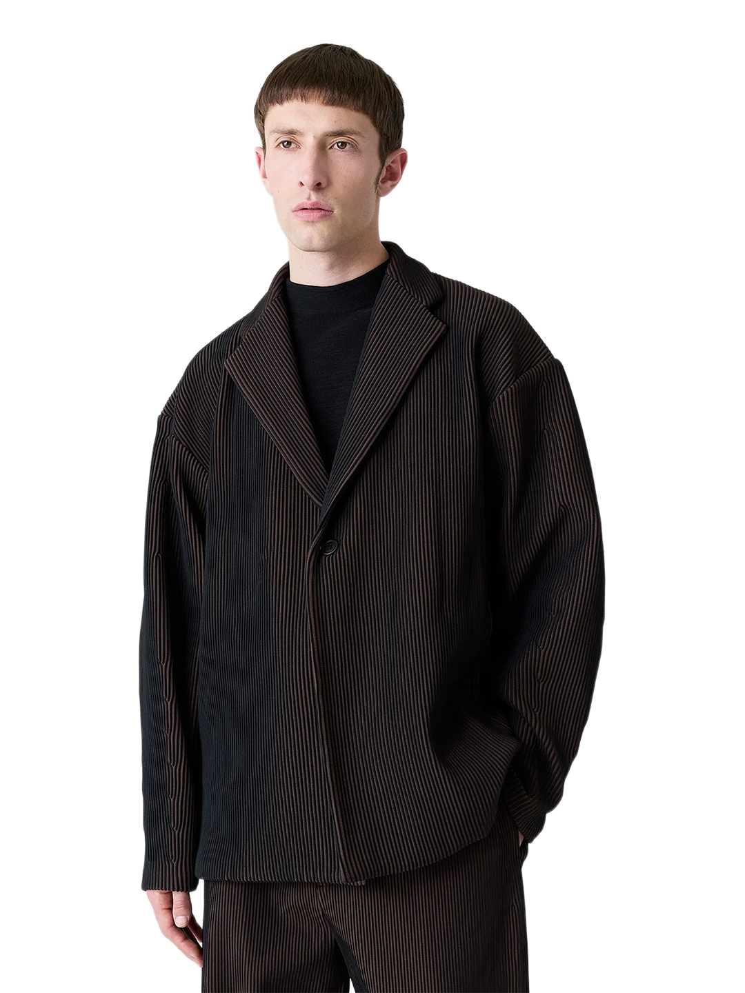 CFCL Coffee Hypha Tailored Cocoon Jacket