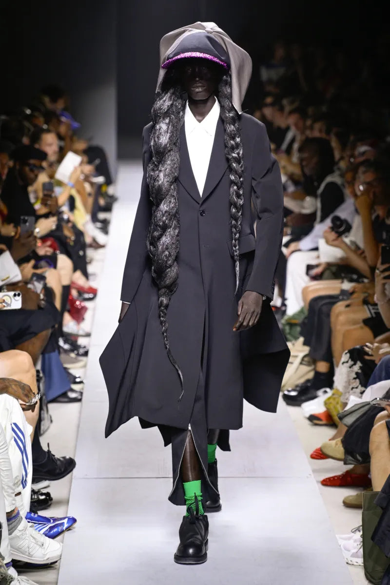 CDG Homme Plus Runway Black Long Coat