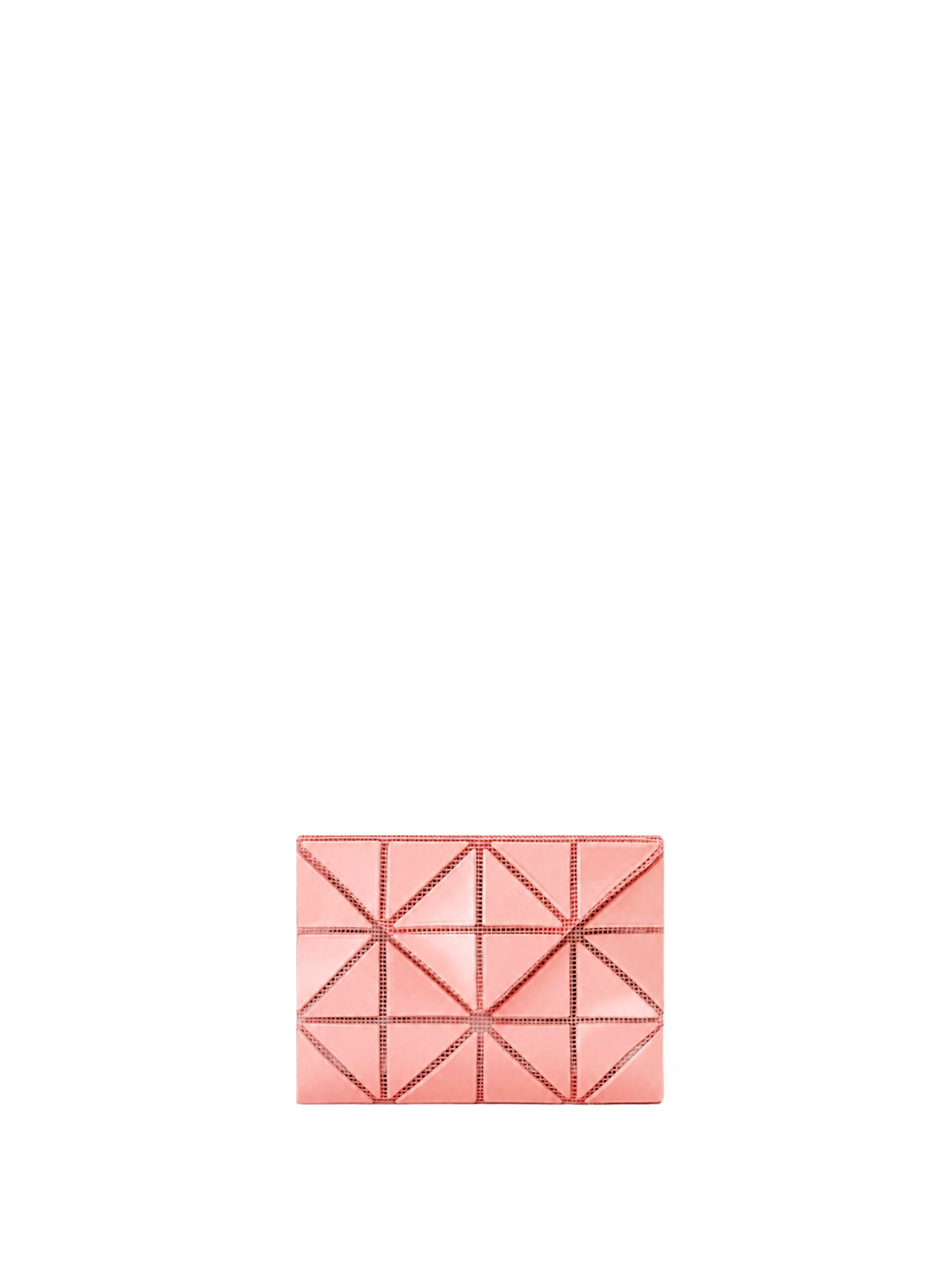 Bao Bao Issey Miyake Sunset Coral Card Wallet