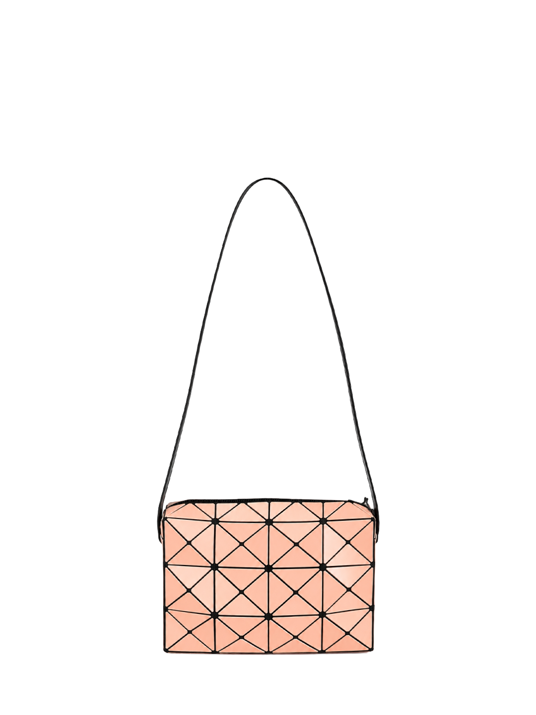 Bao Bao Issey Miyake Matte Coral Orange Cuboid Large