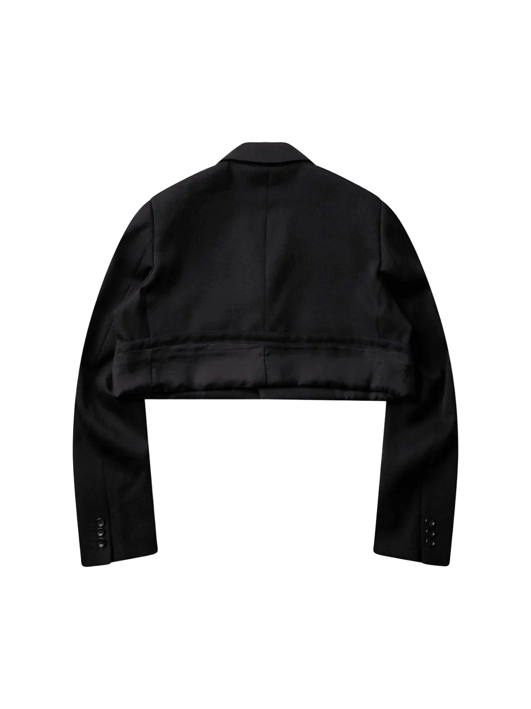 CDG Homme Plus Black Cropped Jacket