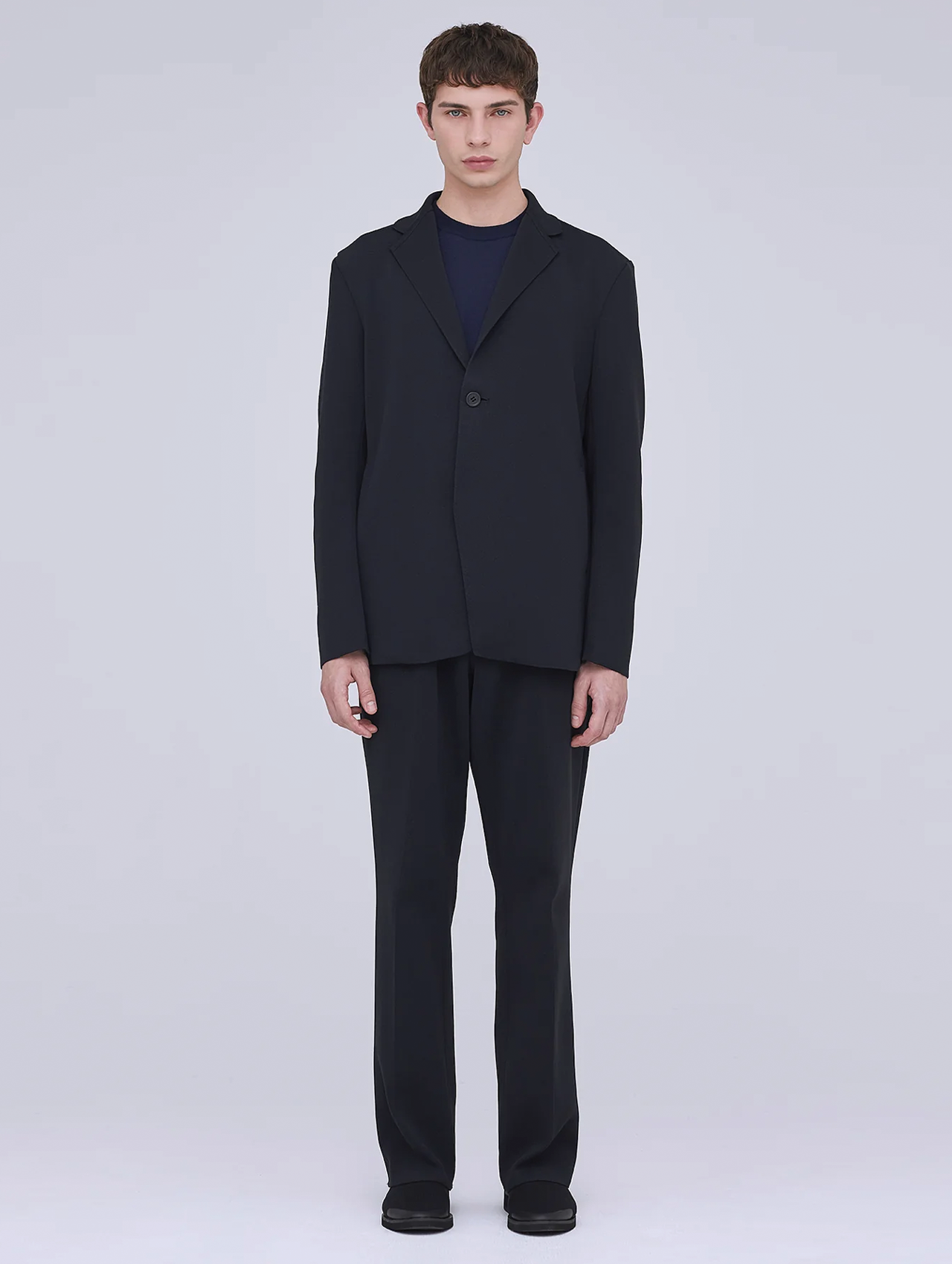 CFCL Black Milan Rib Tailored Jacket