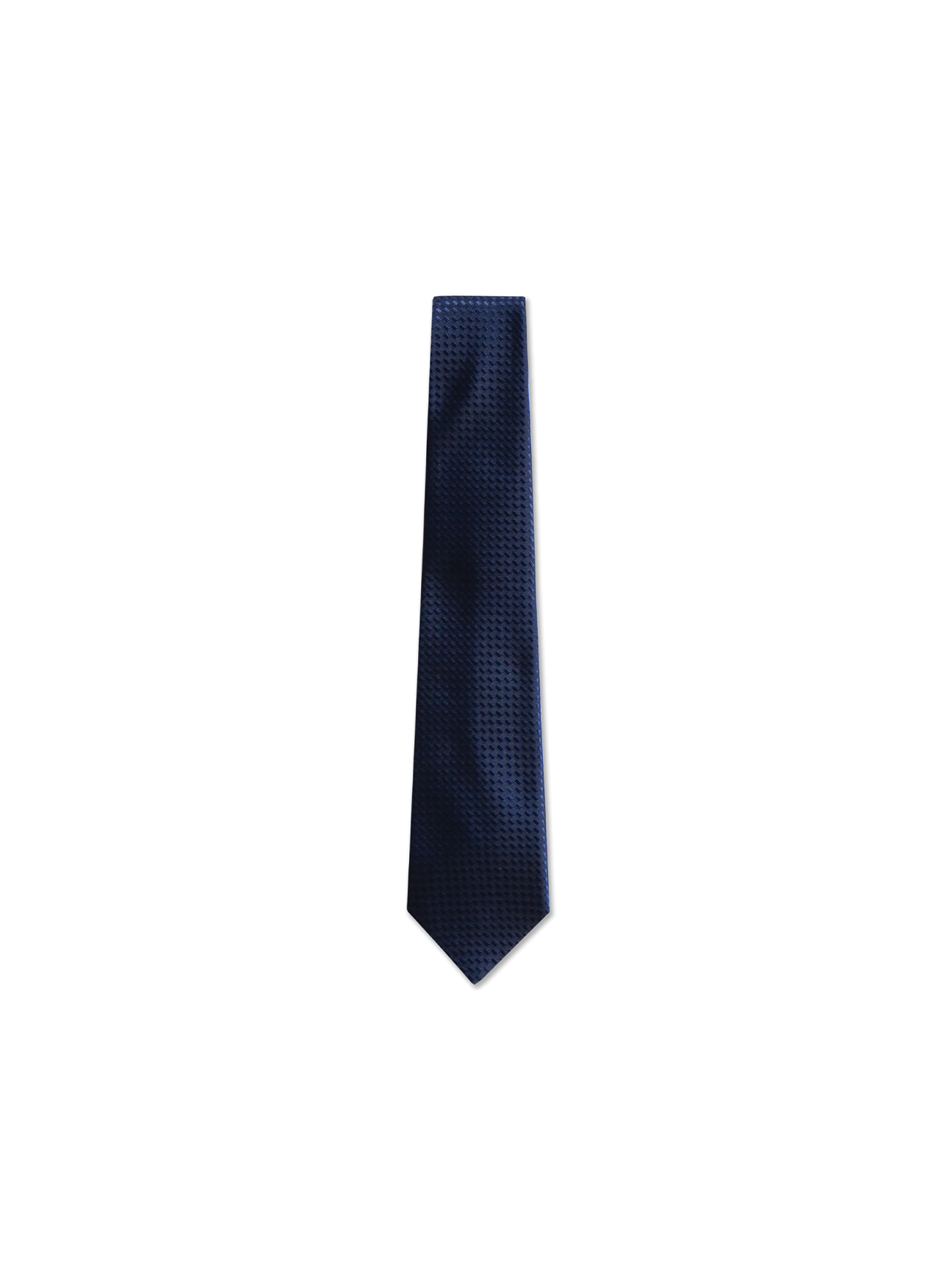 CDG Homme Deux Blue Silk Dobby Tie