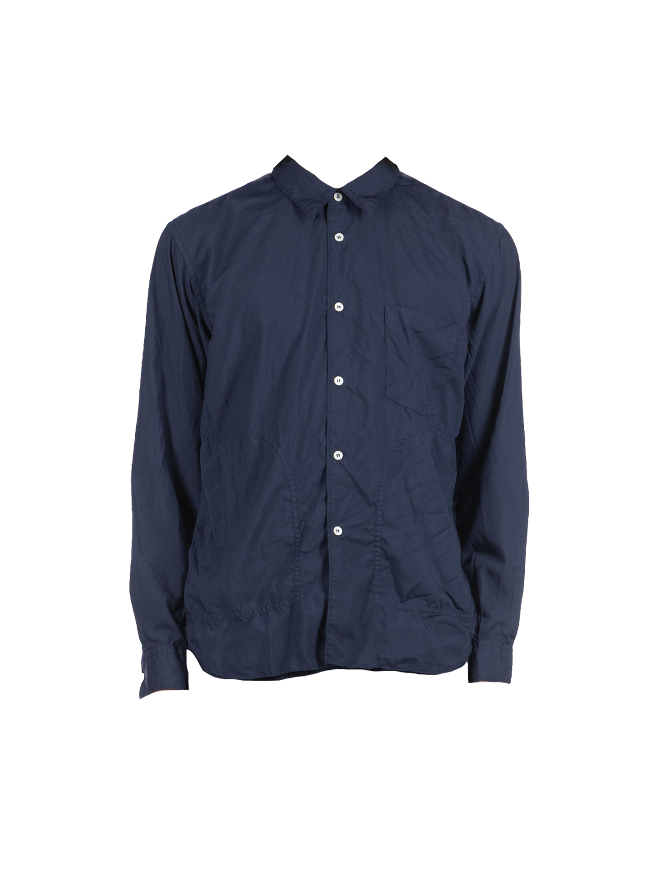 Homme Deux Navy Pocket Shirt