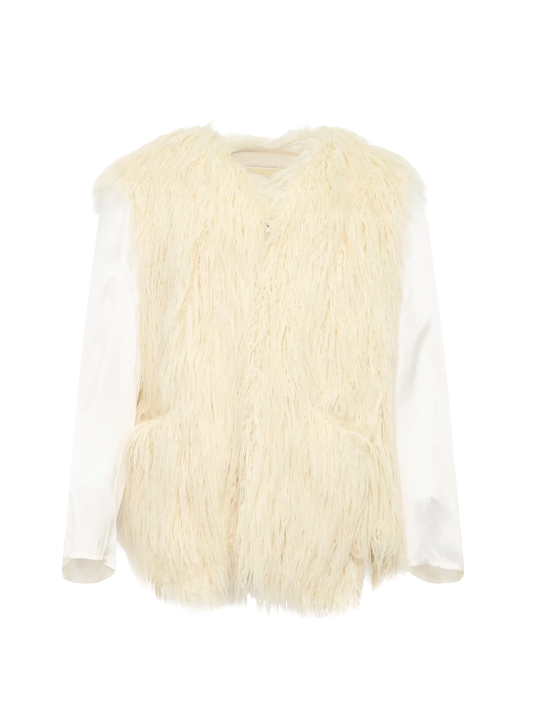 CDG Homme Plus Faux Fur Coat