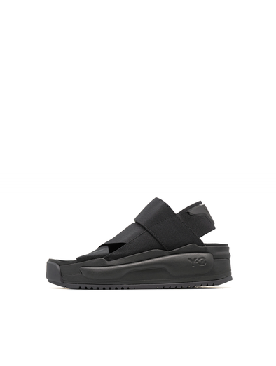 Y-3 Black Rivalry Sandals