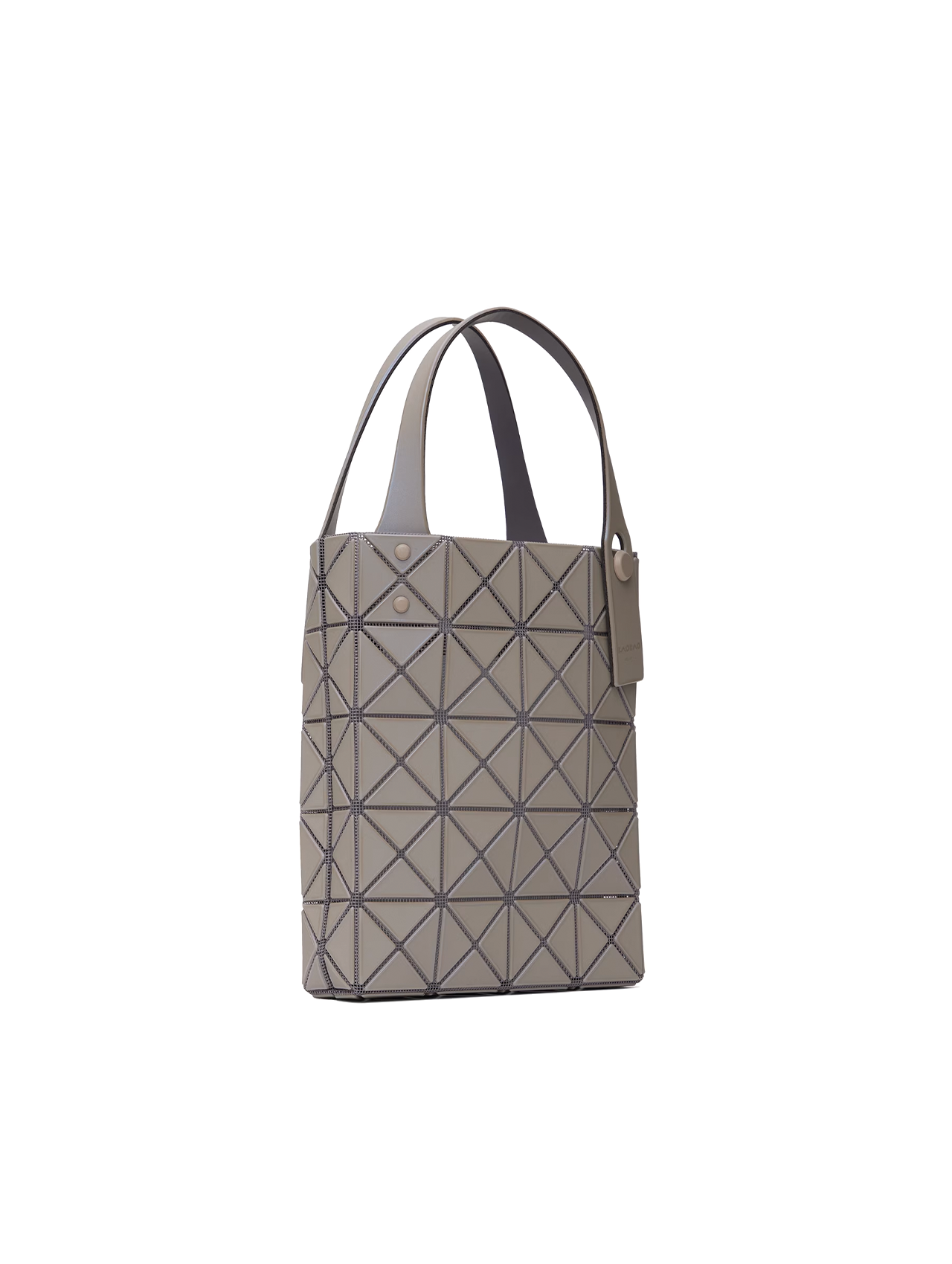 Bao Bao Issey Miyake Grey Mini Prism Plus Tote