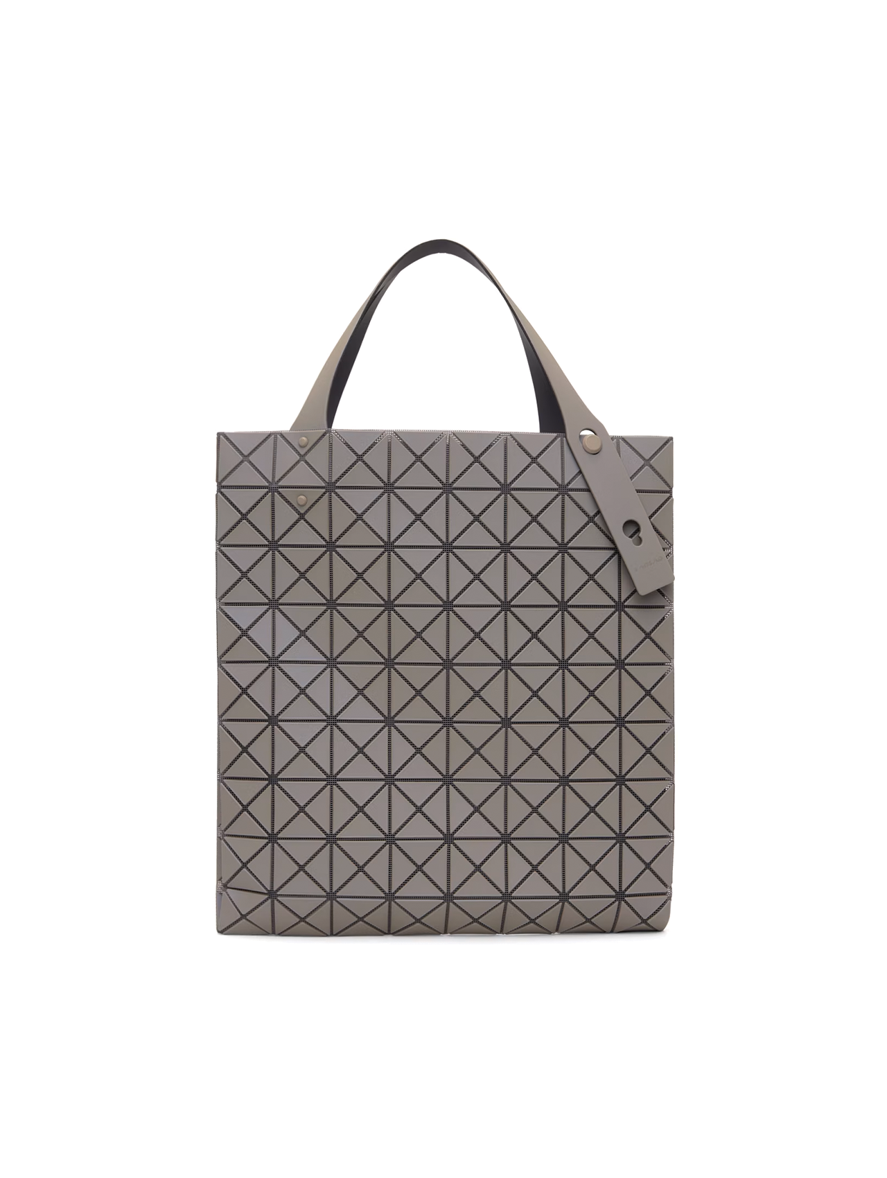 Bao Bao Issey Miyake Grey Large Prism Plus Tote