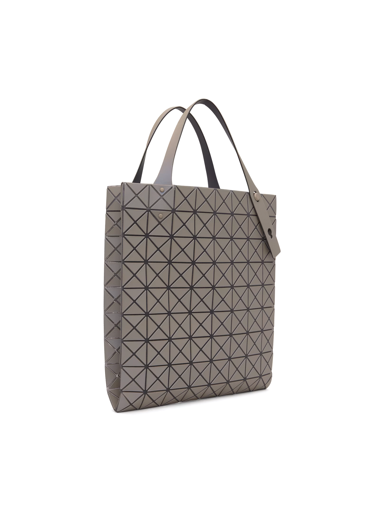 Bao Bao Issey Miyake Grey Large Prism Plus Tote