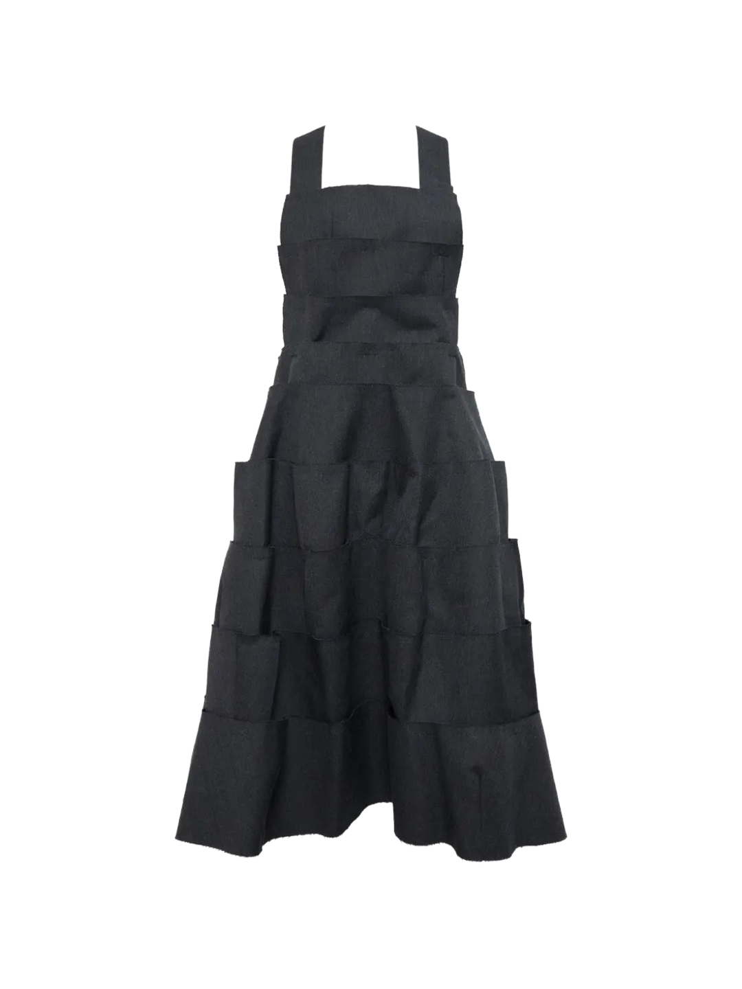 CDG CDG Charcoal Grey Jumper Dress