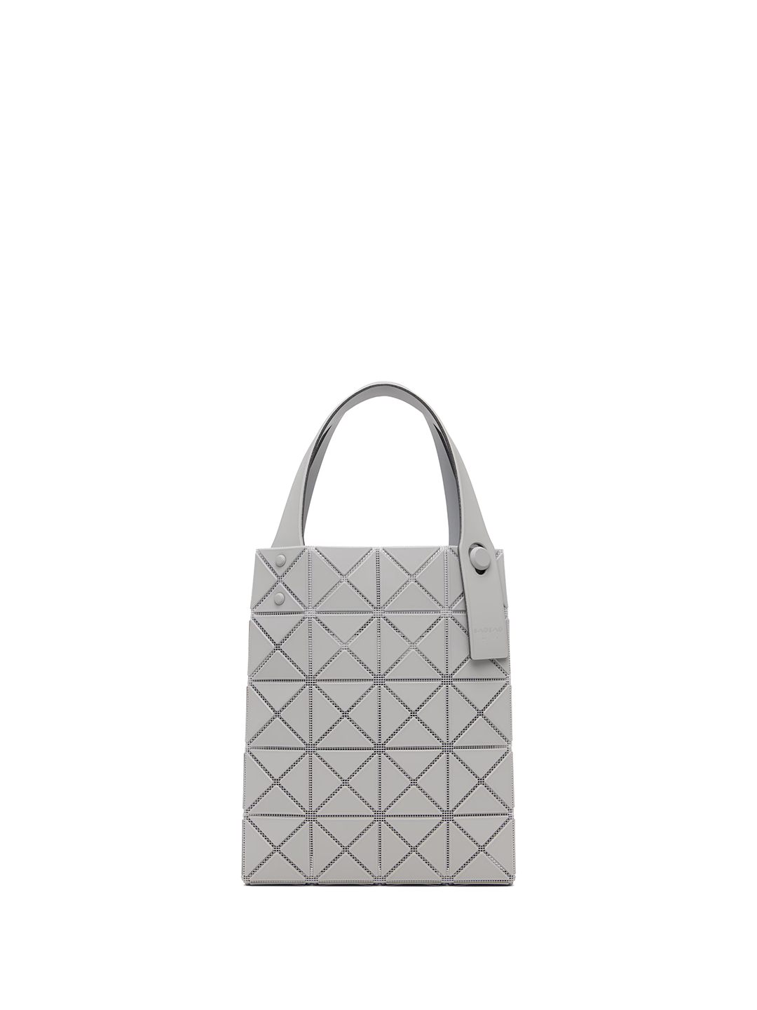 Bao Bao Issey Miyake Matte Misty Gray Mini Prism Plus Tote