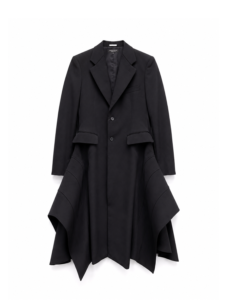 CDG Homme Plus Runway Black Long Coat