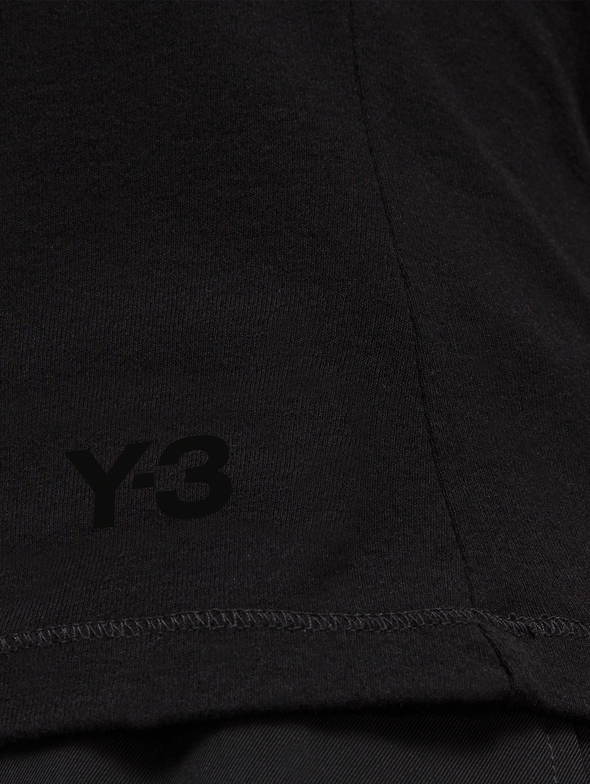 Y-3 Black Fitted T-Shirt