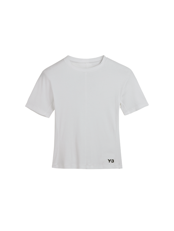 Y-3 White Fitted T-Shirt