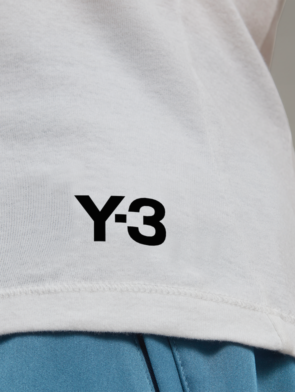 Y-3 White Fitted T-Shirt