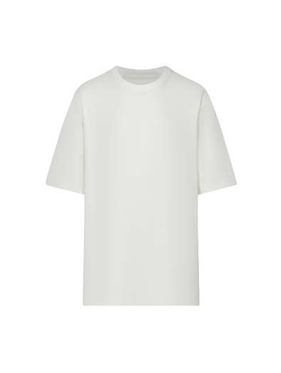 Y-3 Off White Crepe Jersey Short Sleeve Tee
