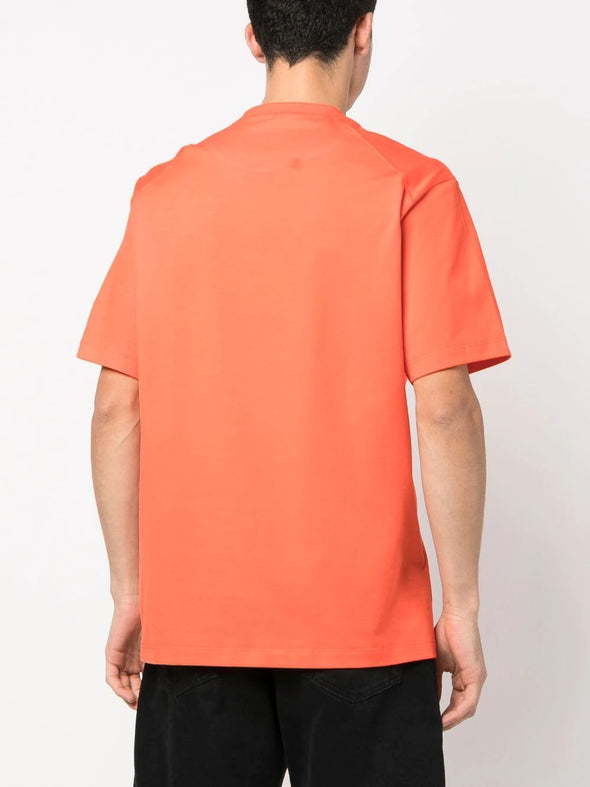 Y-3 Semi Solar Red Relaxed Short Sleeve Tee