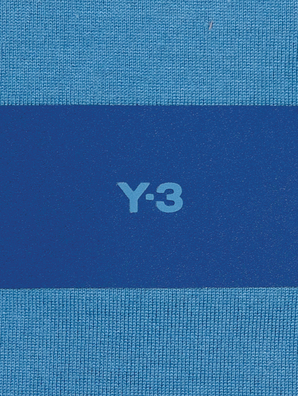 Y-3 Altered Blue Relaxed Short Sleeve Tee