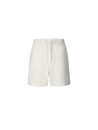 Y-3 Off White Organic Cotton Terry Shorts