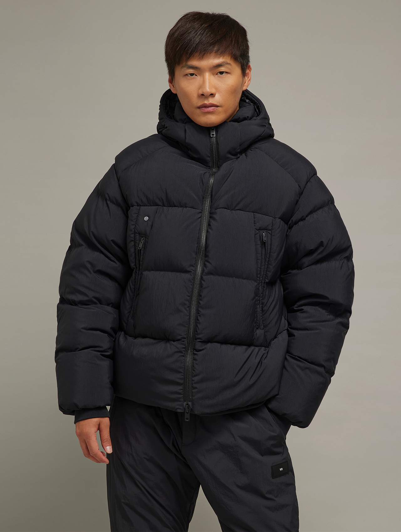 Y-3 Black Puff Jacket