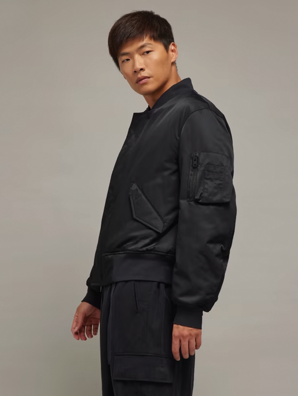 Y-3 Black Bomber Jacket