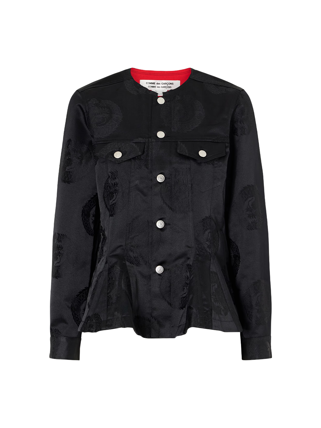 CDG CDG Black Jacquard Jacket