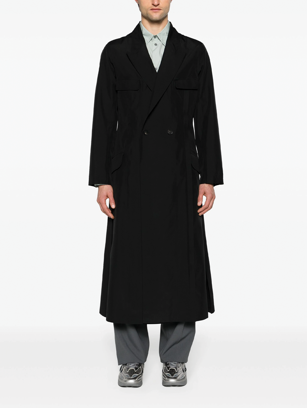 Y-3 Atelier Black Gore Tex Long Coat