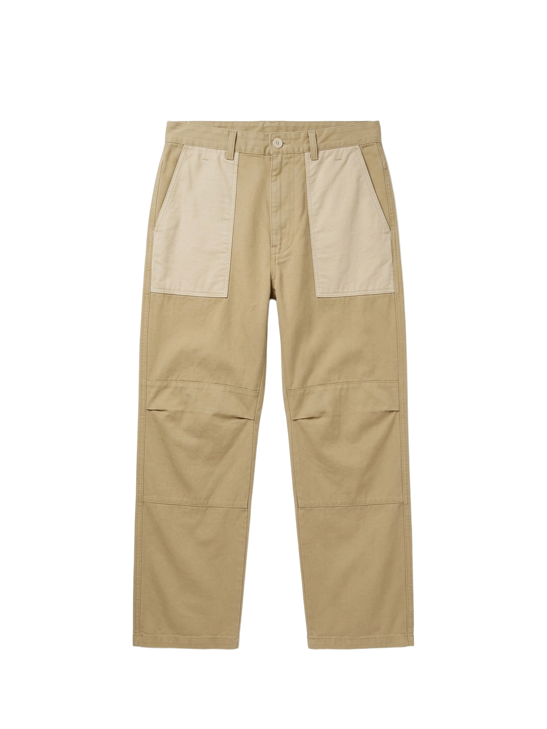 MM6 Khaki Contrast Workwear Pants