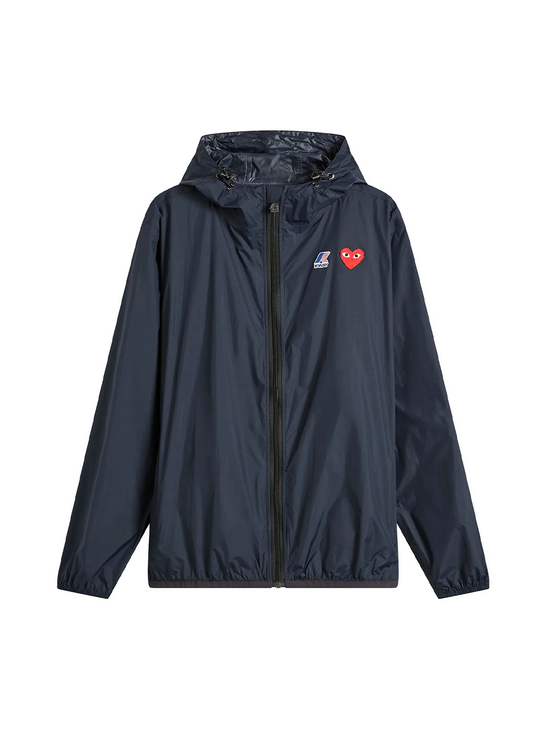 CDG Play x K-Way Navy Edition Jacket