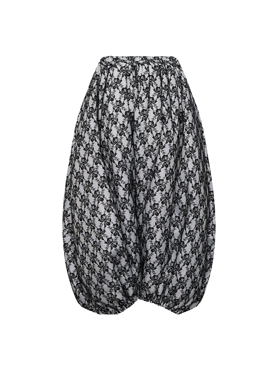 CDG Mainline Runway Black Lace Overlay Pants