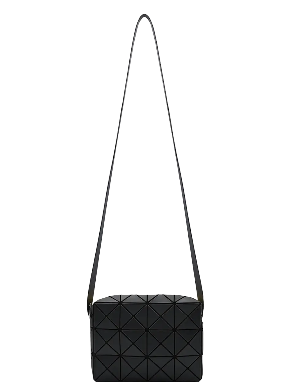 Bao Bao Issey Miyake Matte Black Large Crossbody Cuboid
