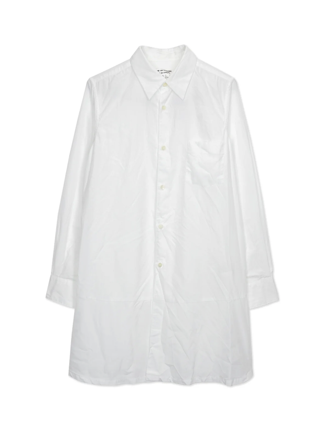 CDG CDG White Long Shirt