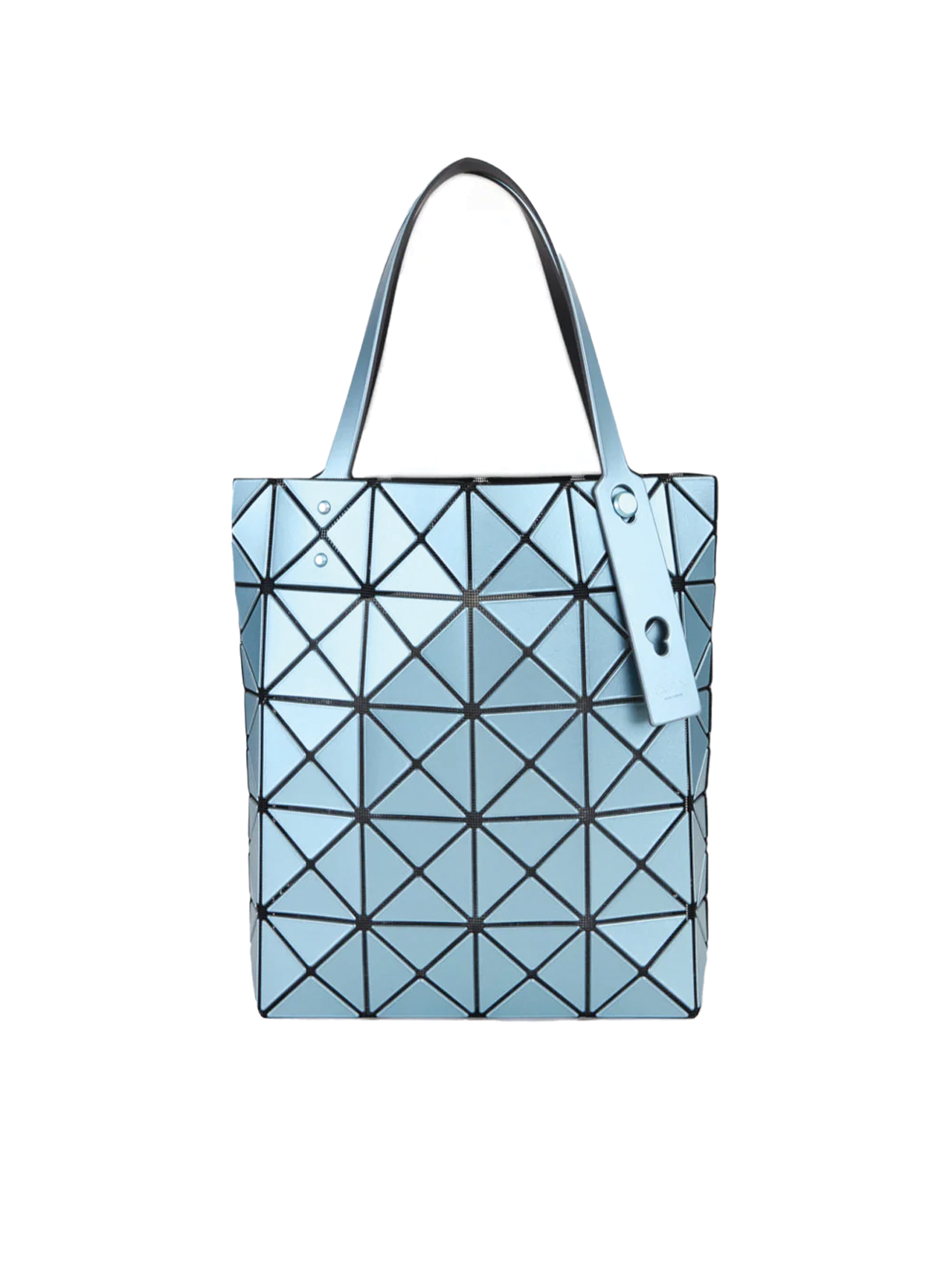 Bao Bao Issey Miyake Metallic Blue Lucent Boxy Tote