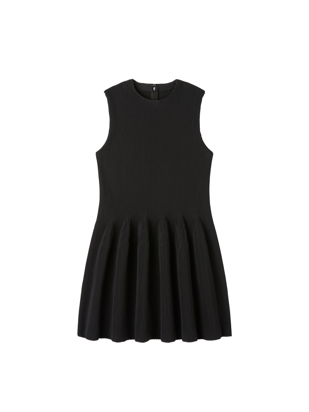CFCL Black Hypha Sleeveless Mini Dress