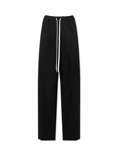 MM6 Black Drawstring Pants