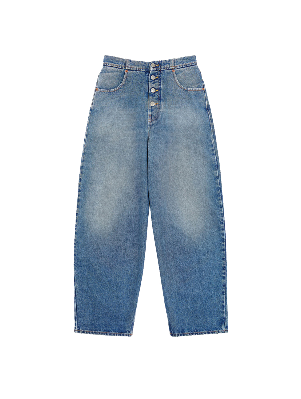 MM6 Blue High Waist Jeans