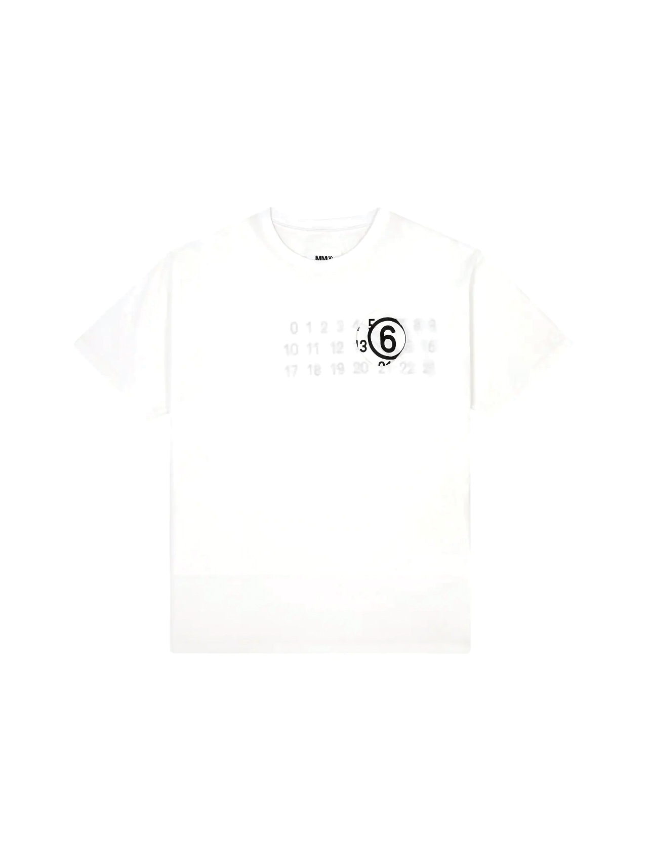 MM6 White Cut Out T-shirt