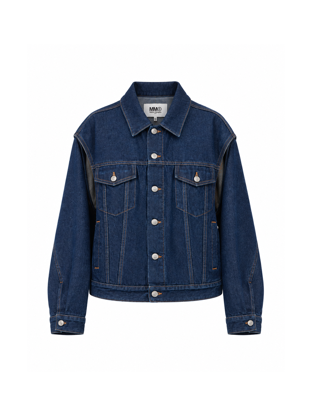 MM6 Blue Cut Out Denim Jacket