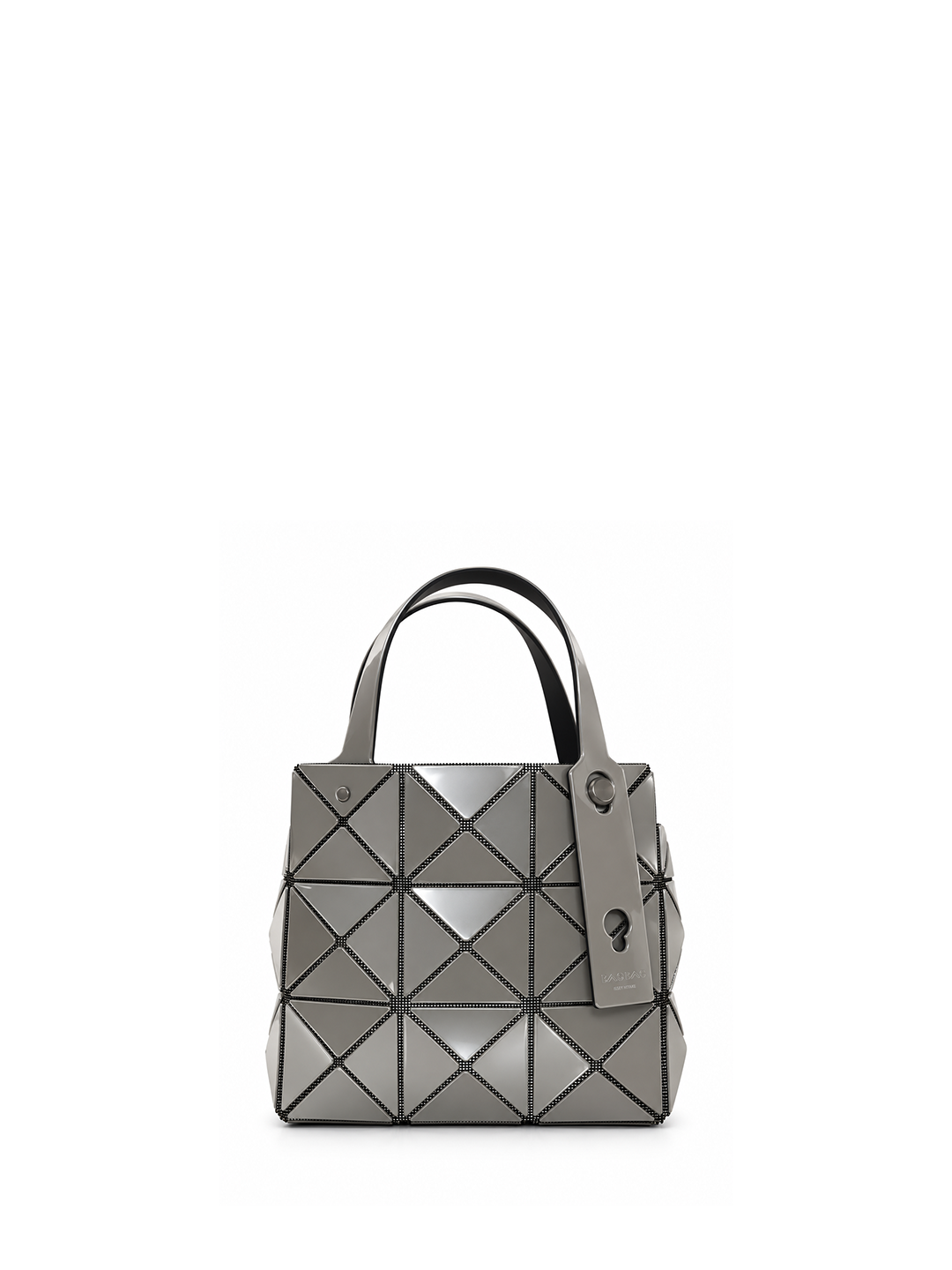 Bao Bao Issey Miyake Pearl Grey Mini Carat Bag