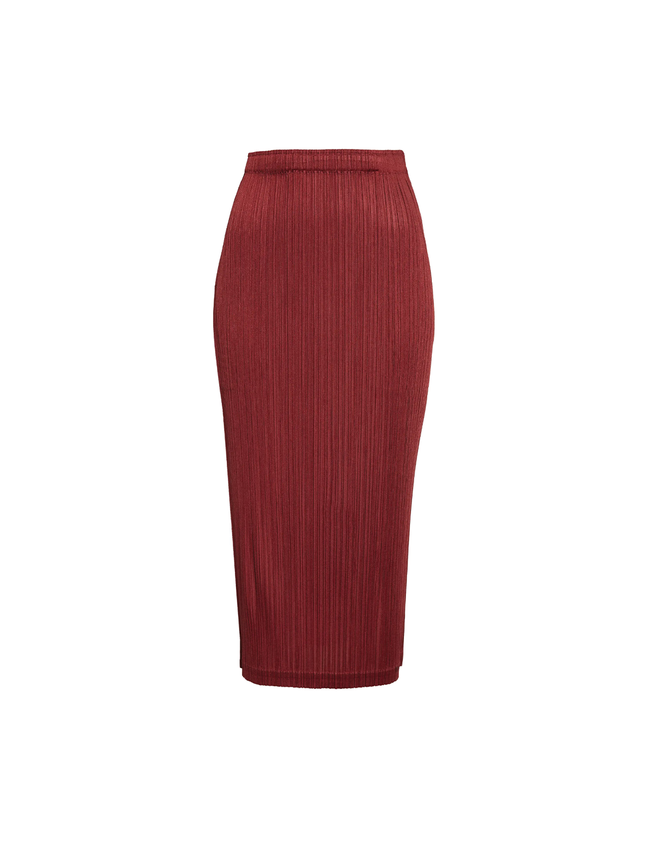Pleats Please Issey Miyake Burgundy Monthly Colours Skirt