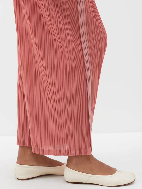 Please Please Issey Miyake Coral Pink Walk Pants