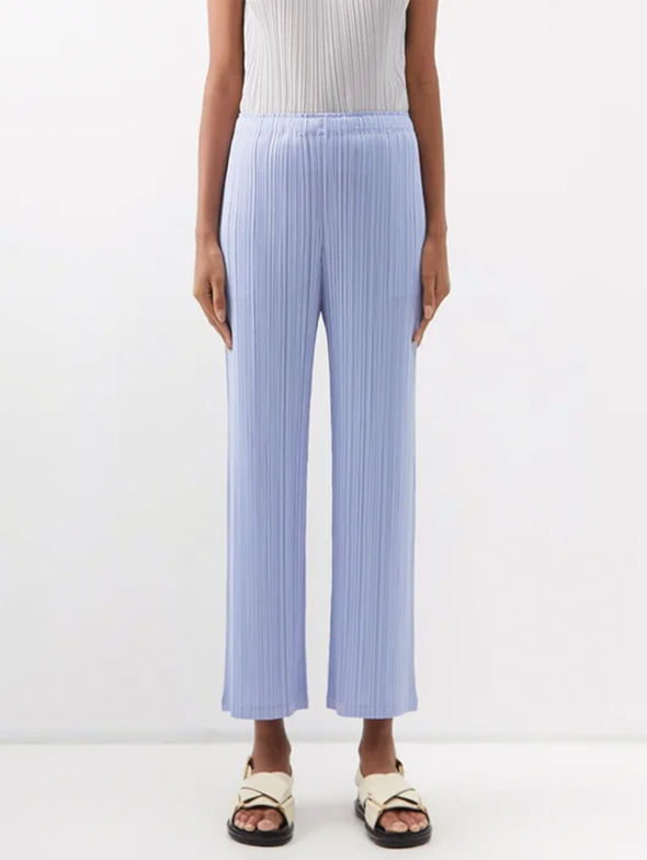 Please Please Issey Miyake Light Blue Monthly Colour Pants