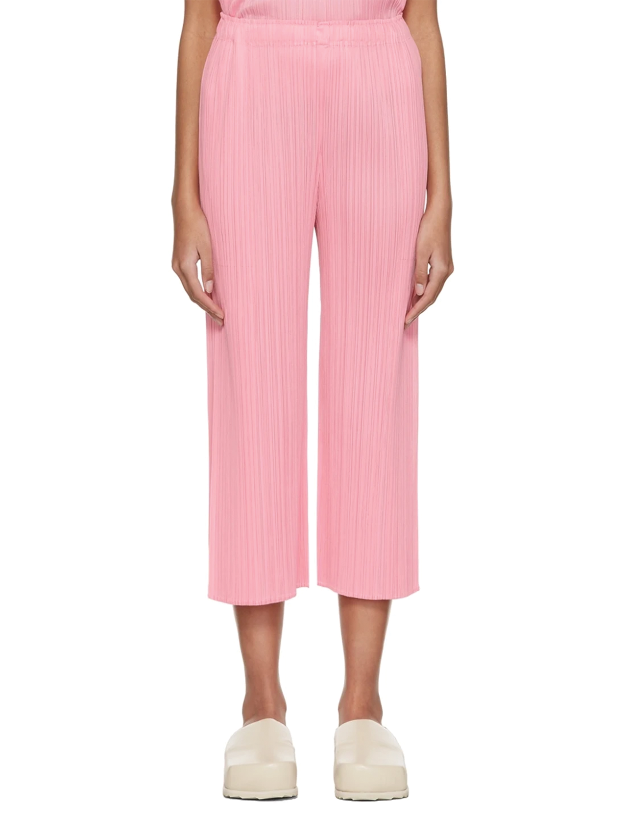 Please Please Issey Miyake Pink Monthly Colour Pants